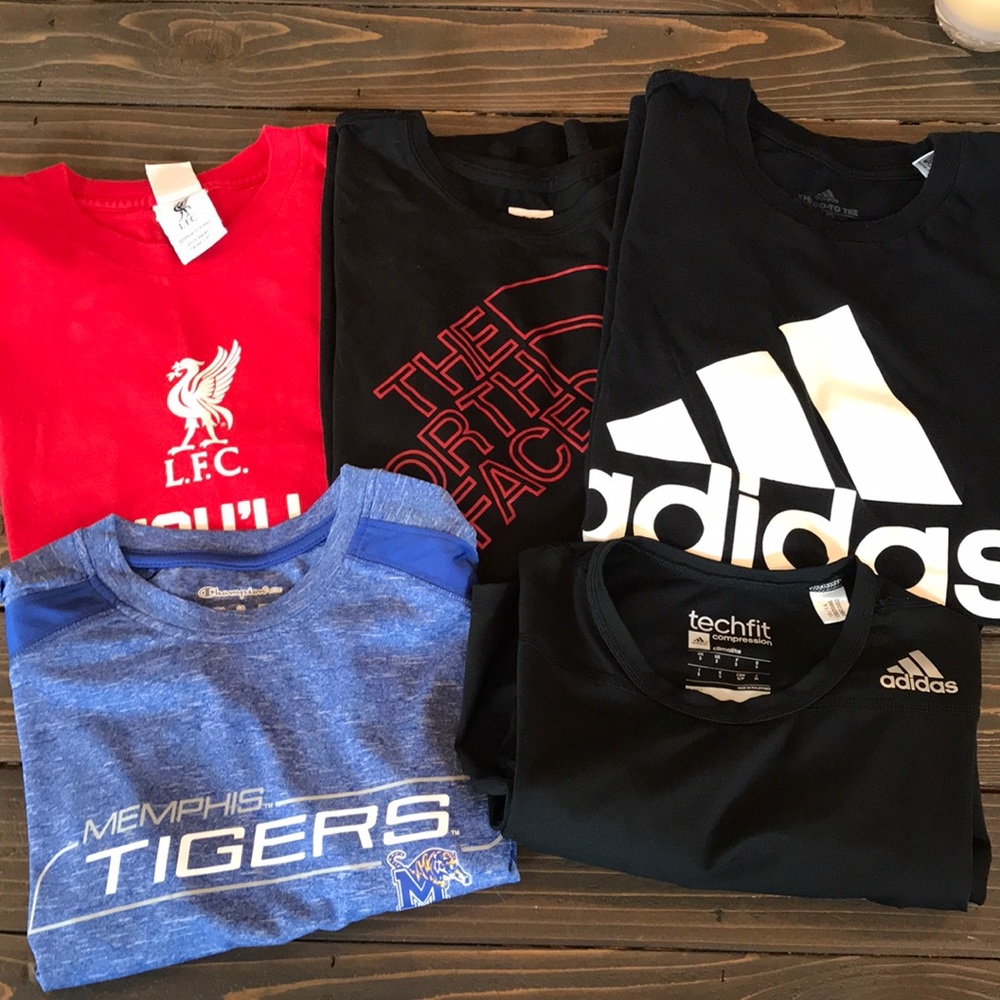 Bundle of adult small shirts